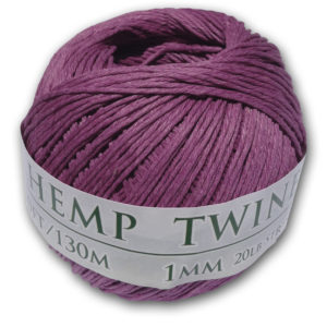 430 Feet of 1mm Orchid Hemp Twine