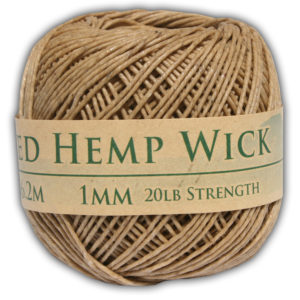 250 Feet of 1mm Bees Wax Hemp Twine