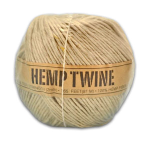 265 Feet of 2mm Natural Hemp Twine