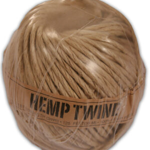 125 Feet of 3mm Natural Hemp Twine