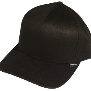 Black Hemp Baseball Hat Cap